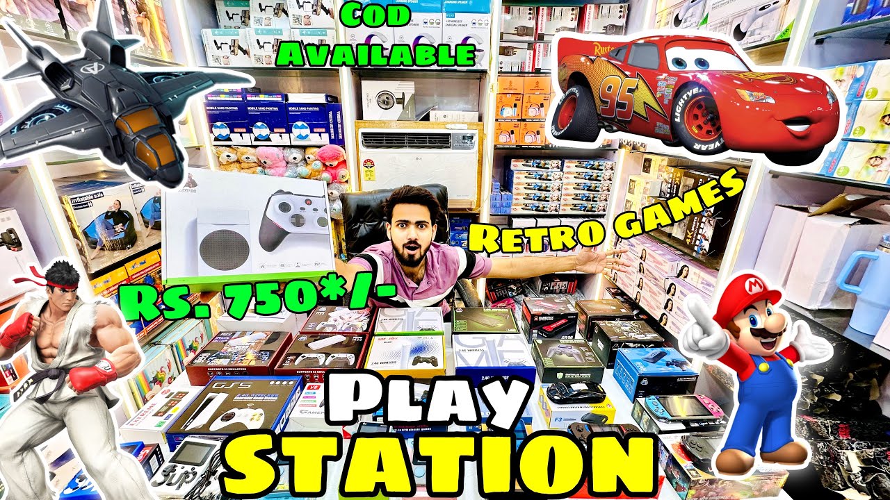 Top Retro Games💥Cheapest Game Shop in Delhi💥Mario & GTA & Tekken 6💥COD Available 90%Off (Sm Gadgets)