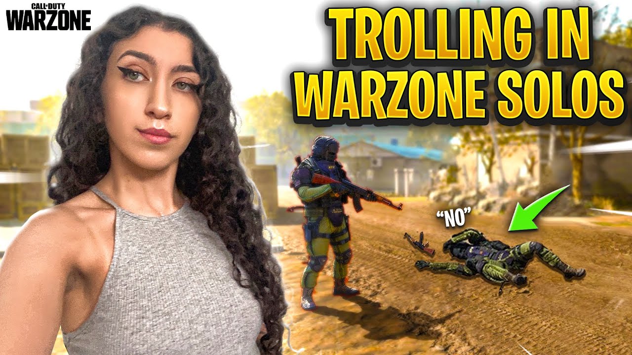 Троллинг в одиночном режиме Warzone 3 😂