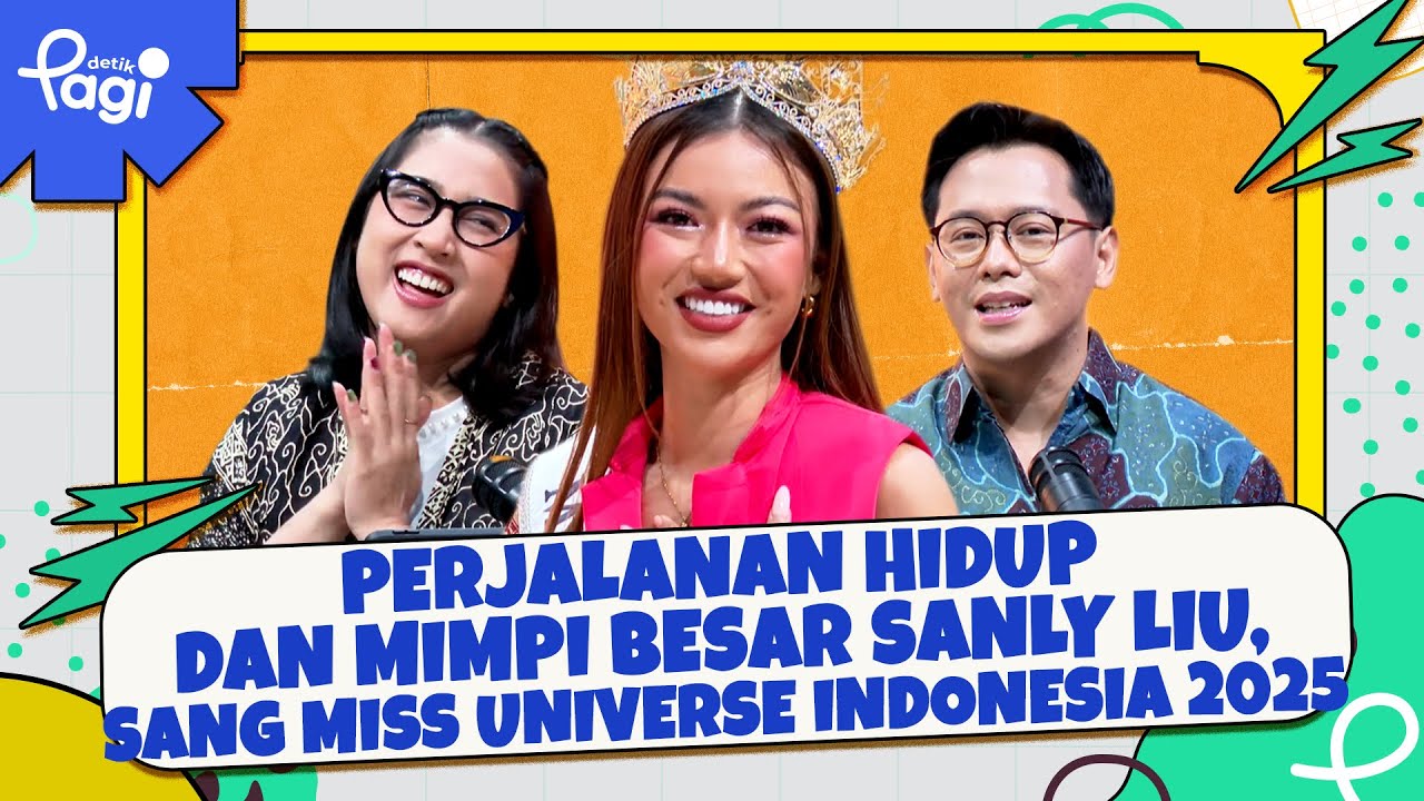 NGOBROL PAGI: Perjalanan Hidup dan Mimpi Besar Sanly Liu, Sang Miss Universe Indonesia 2025