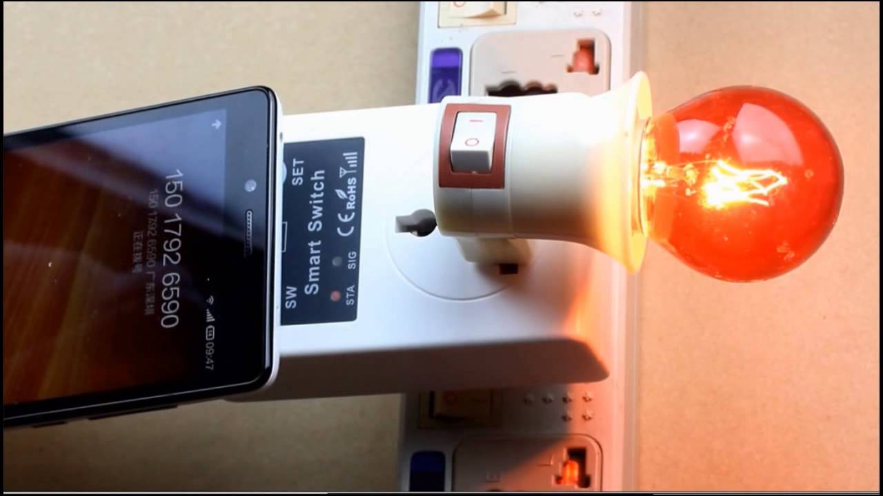 SC1－GSM插座安装教程//GSM SIM remote controlled socket installation