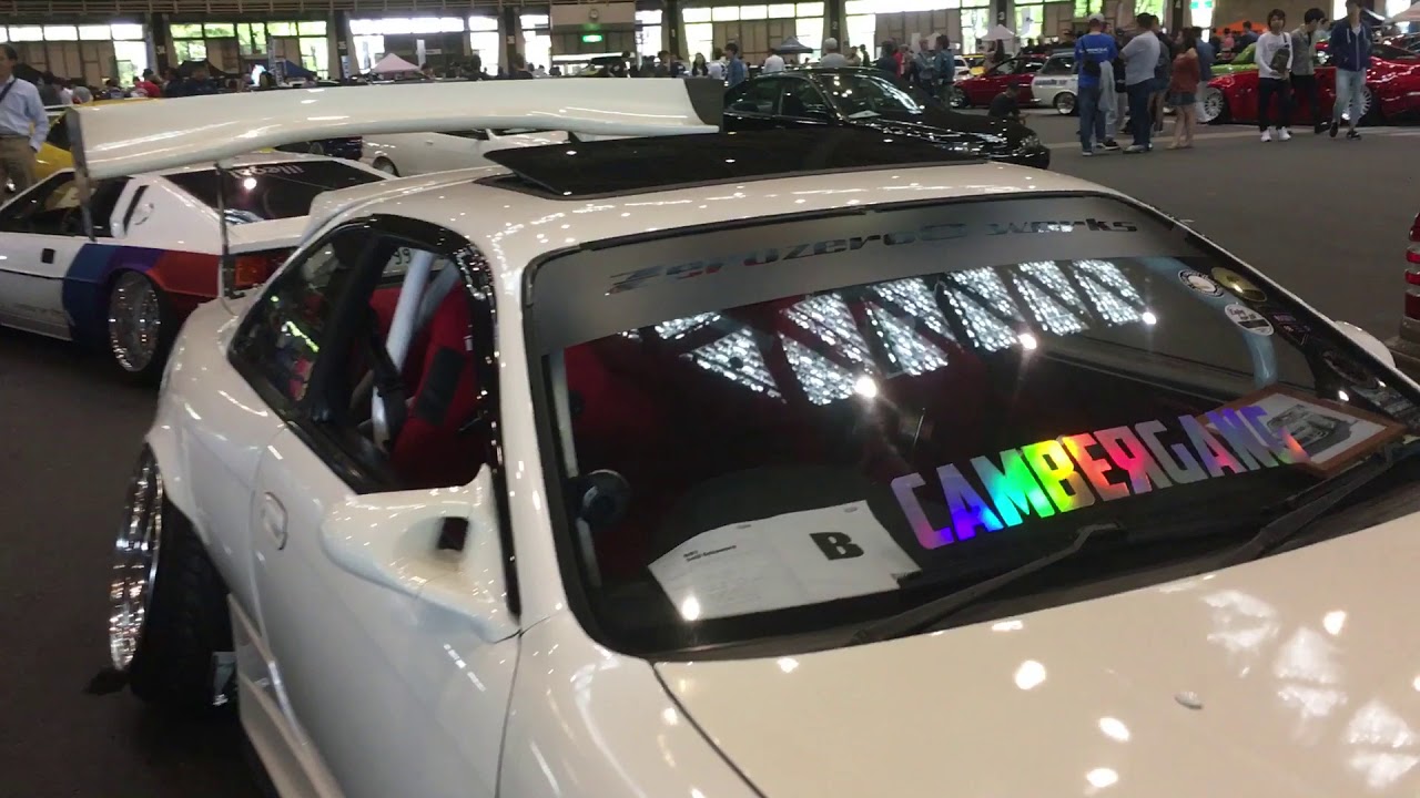 Wekfest Japan 2018.CAMBERGANG NISSAN SILVIA S14 KOUKI.