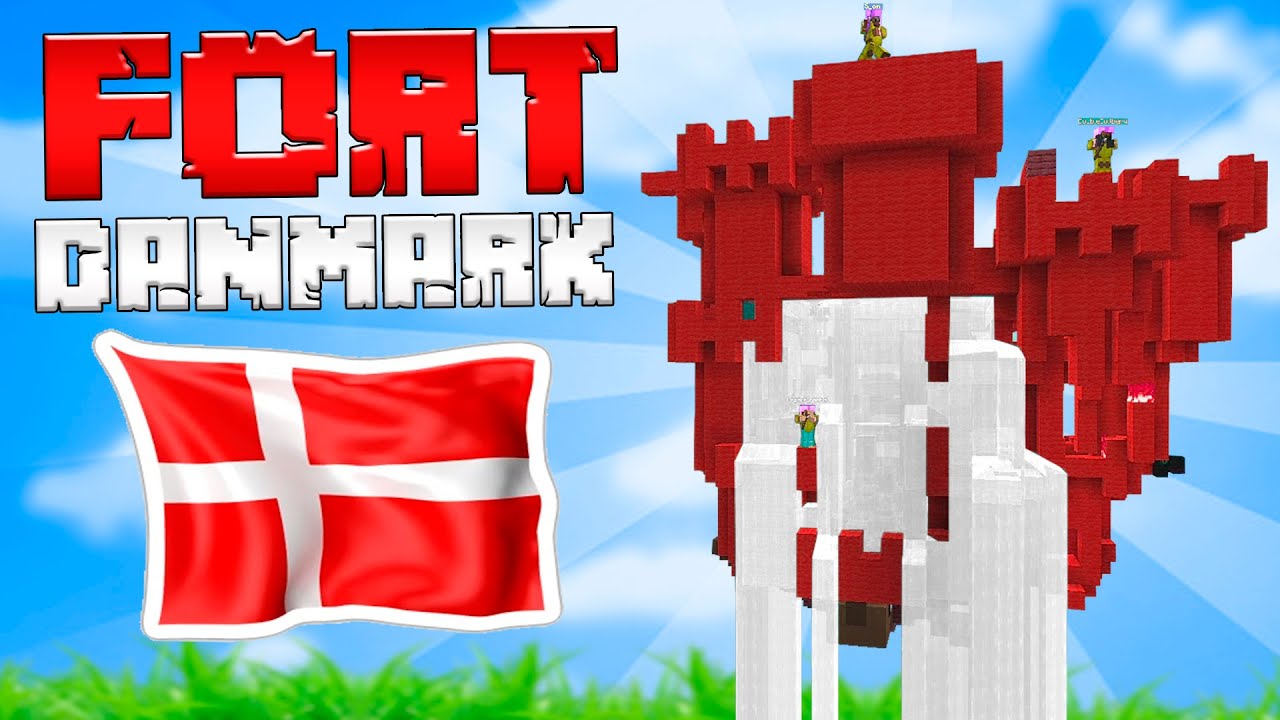Dansk Minecraft - FORT DANMARK!