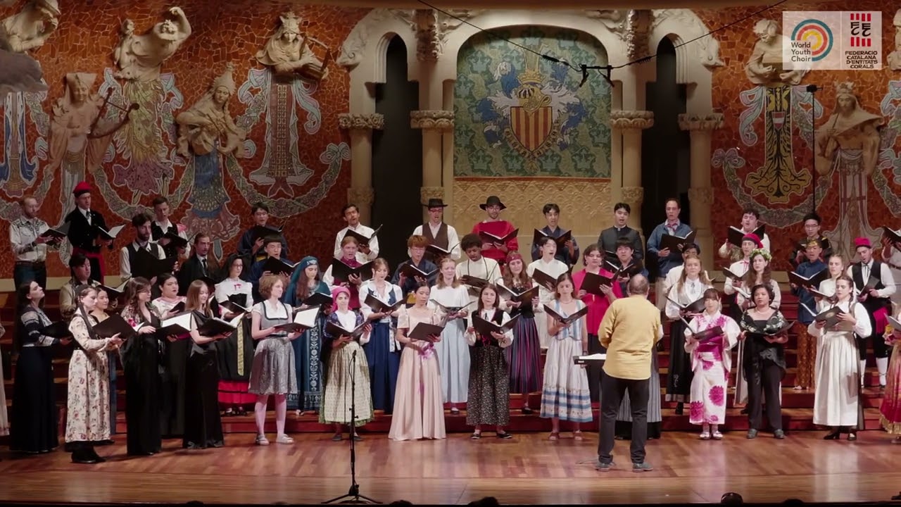 World Youth Choir 2025 - Full Concert at Palau de la M&uacute;sica Catalana