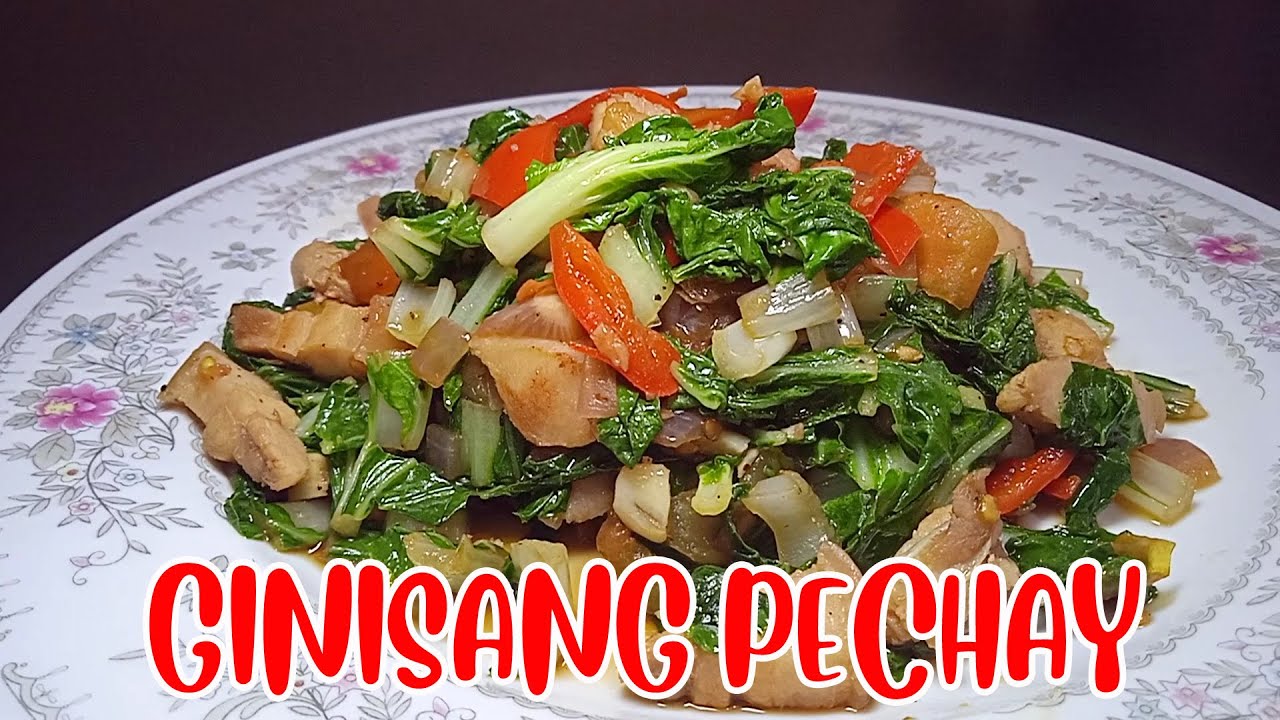 GINISANG PECHAY WITH PORK | Jona's Ideal Ideas