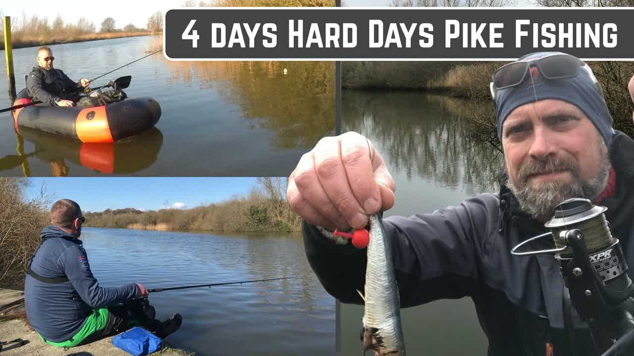 Pike Fishing on the River Waveney. | Fishing with Rigged and Ready Travel Rods.