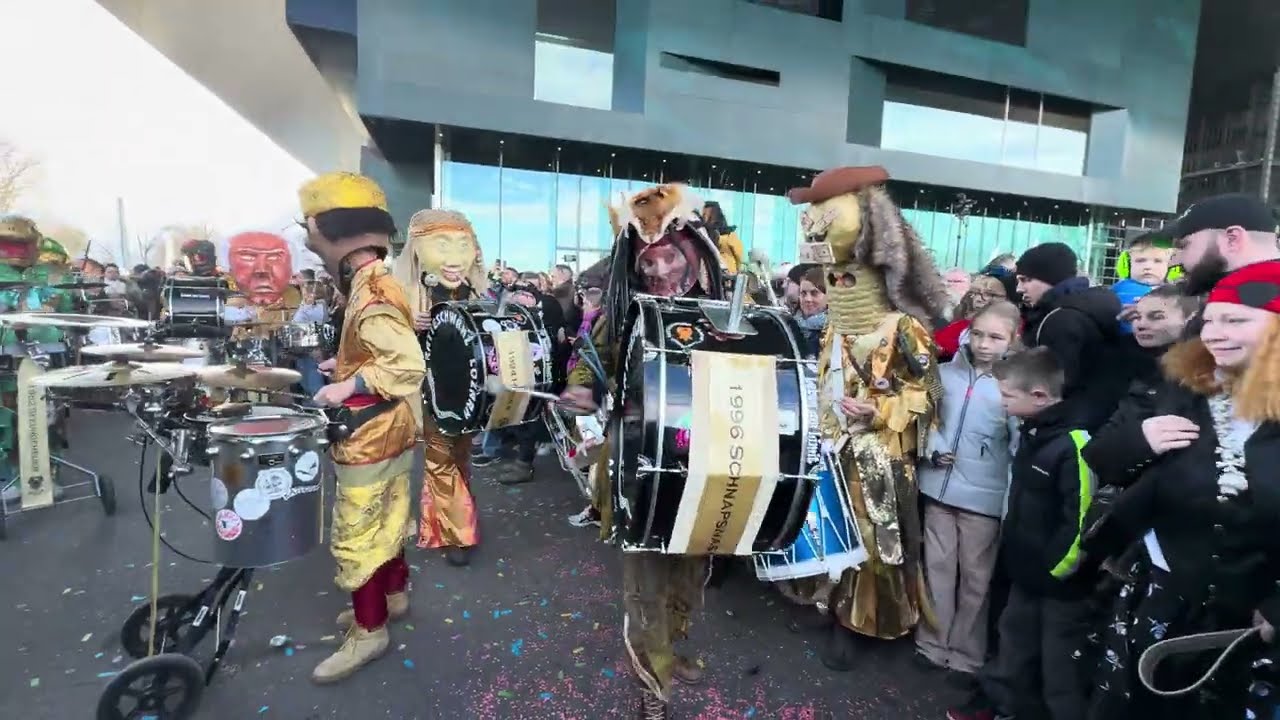 Guuggemusig Ratteschwänz Lozärn - Bahnhof Guuggete 2025 Einmarsch