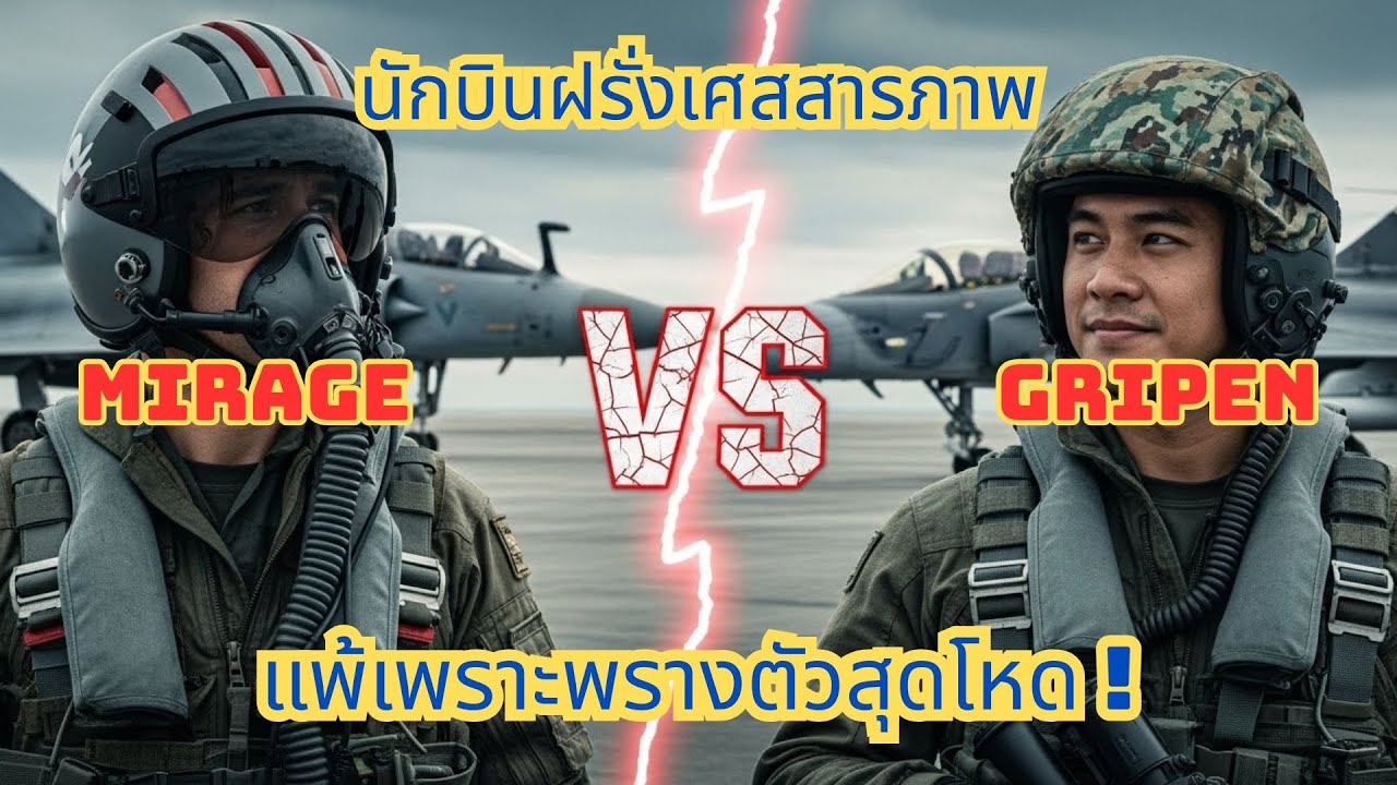 นักบิน Mirage ฝรั่งเศสสารภาพ: 'ผมแพ้กองทัพอากาศไทยเพราะกลยุทธ์พรางตัวสุดโหด