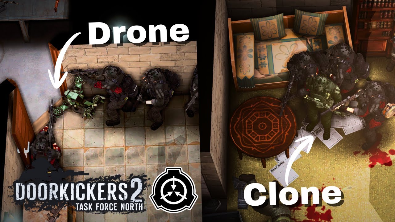 SCP: MTF Employs Uncoventional Tactics (Door Kickers 2)