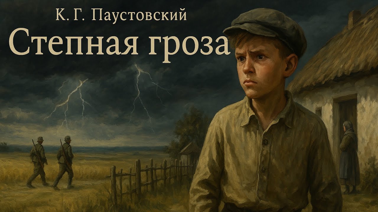 Рассказ «Степная гроза» | К.Г. Паустовский | Аудиокнига