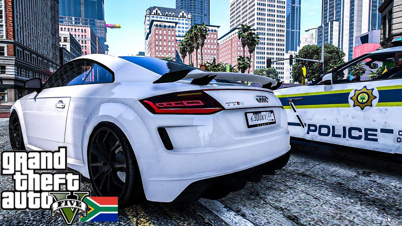 Audi TT RS совершает ограбление инкассаторской машины 💰🚛 | GTA Mzansi – Tsotsi Life, эпизод 167