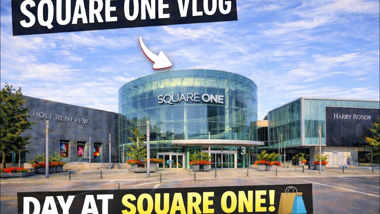 “GTA Malls Series (Part 1) | Square One Mall Has EVERYTHING In Mississauga