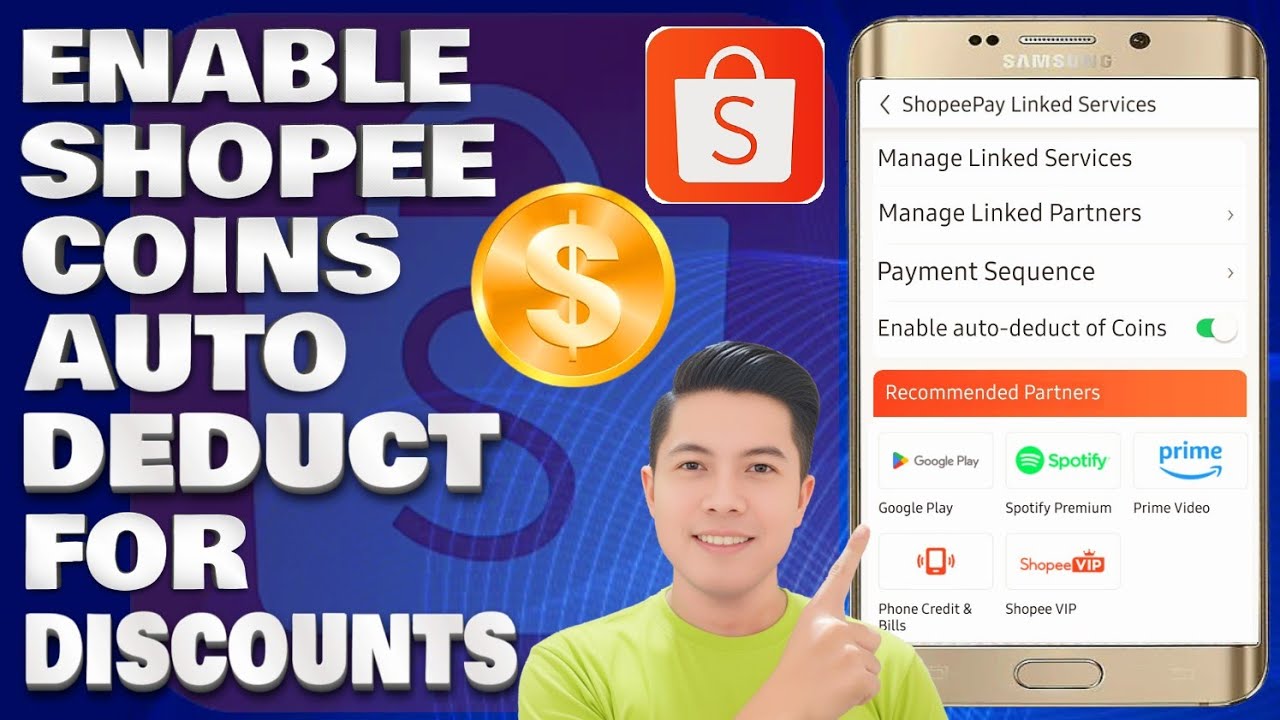 How To Enable Shopee Coins Auto-Deduct For Discounts | Shopee Tutorial