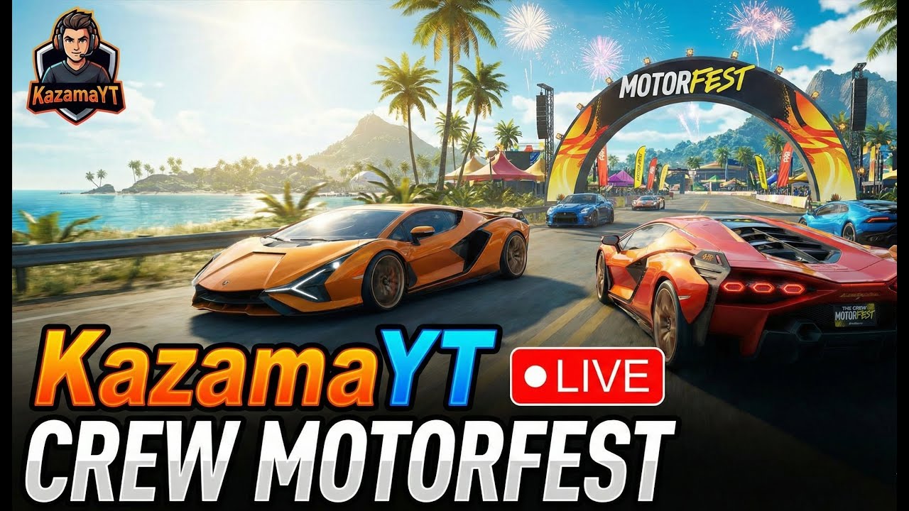 🌅 Early Morning Drives & Supercars! | The Crew Motorfest LIVE | KazamaYT