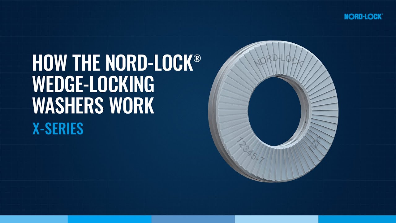 How the Nord-Lock Wedge-Locking Washers Work - X-Series