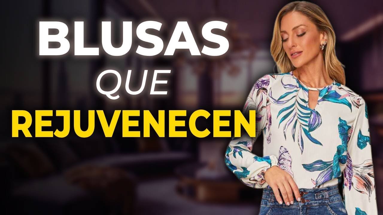 6 Blusas para Lucir JOVEN y ELEGANTE Sin Gastar mucho Dinero ✨ Lujo Casual