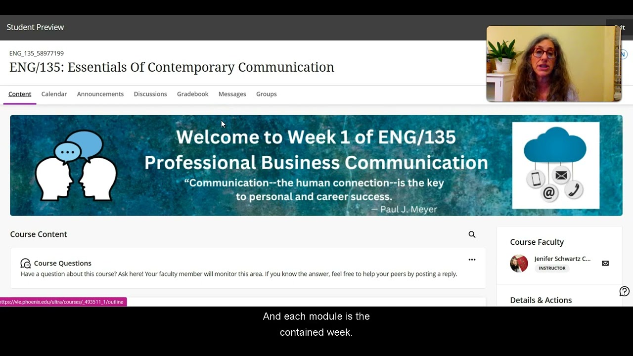 Welcome ENG 135 Video Summer 2025