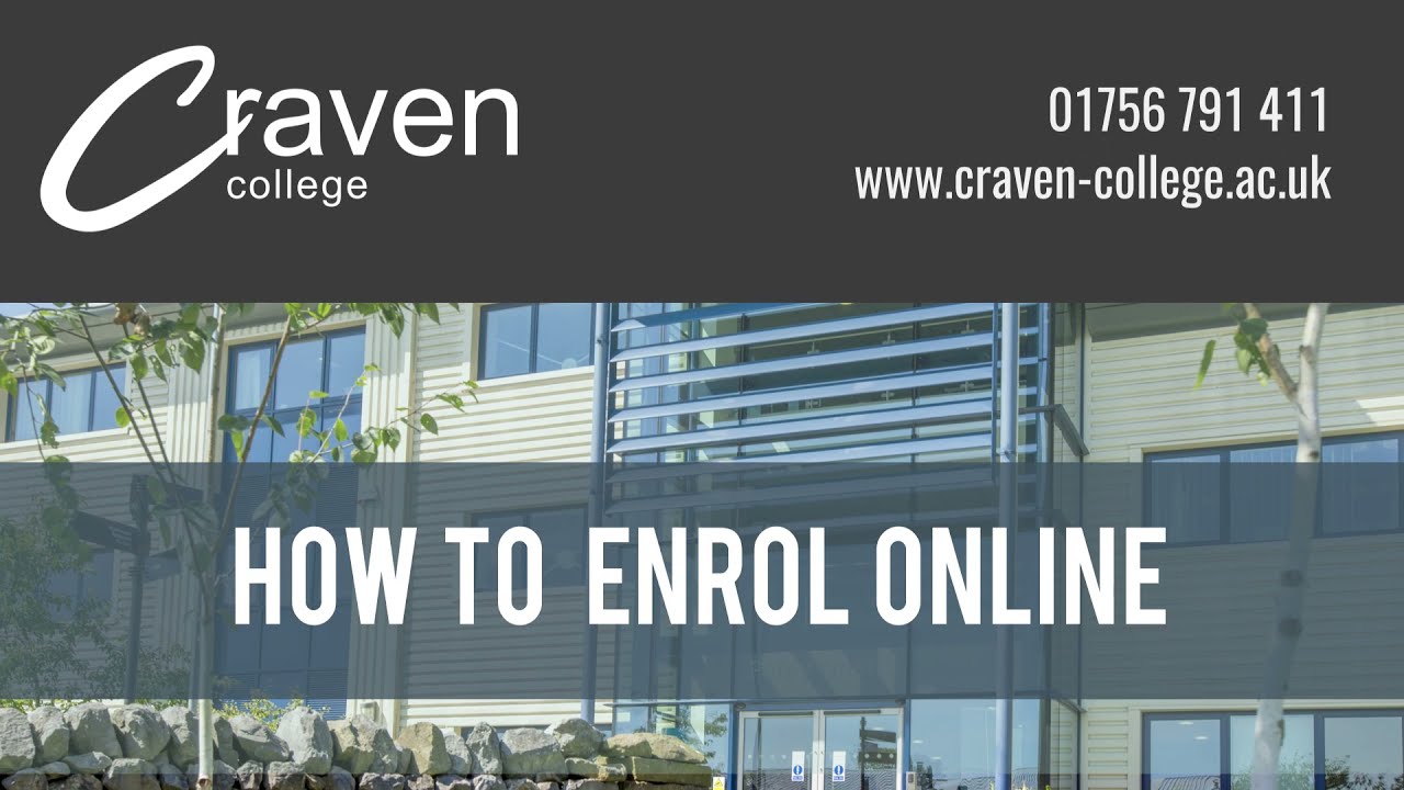 How to Enrol Online