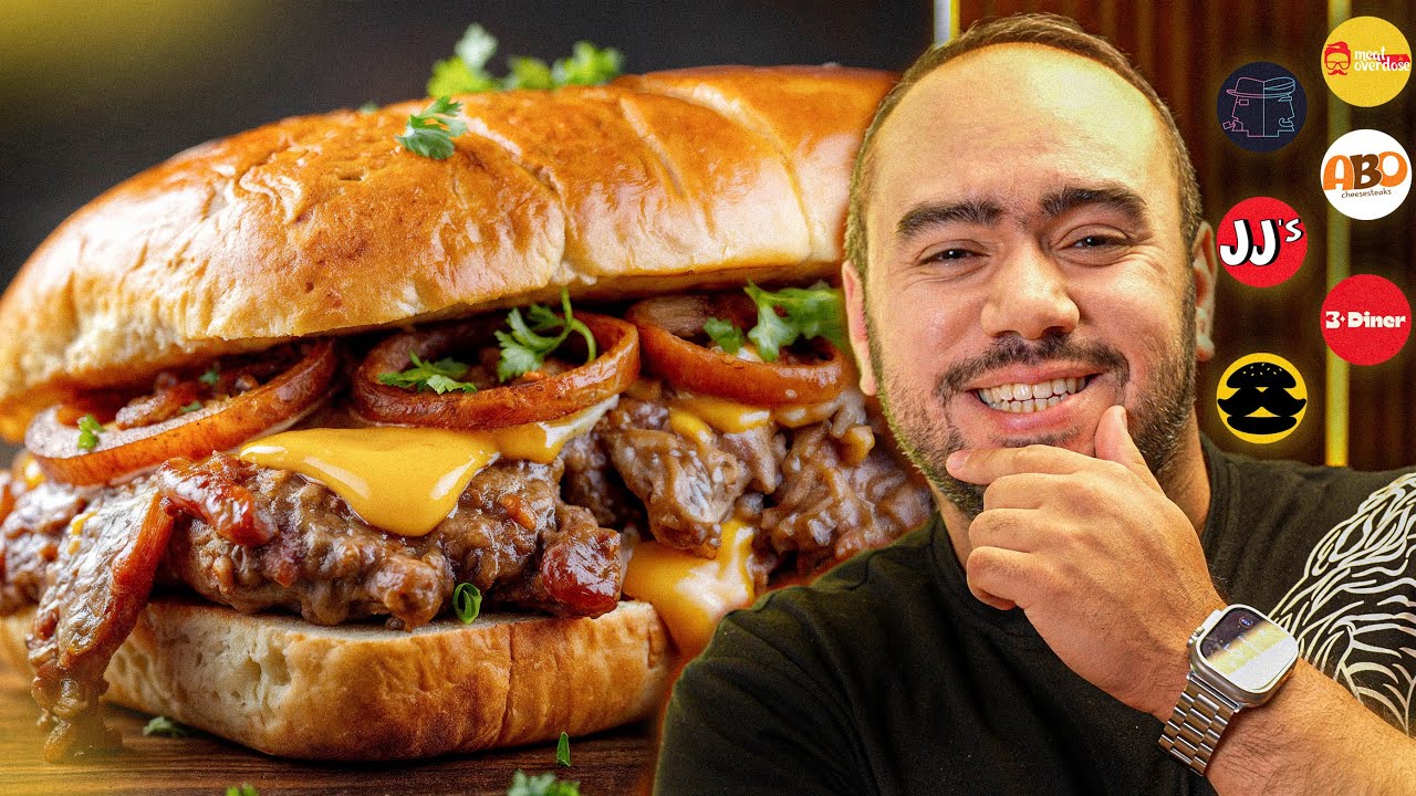 احسن فلي تشيز ستيك Philly Cheesesteak في مصر 🥩🧀🥖