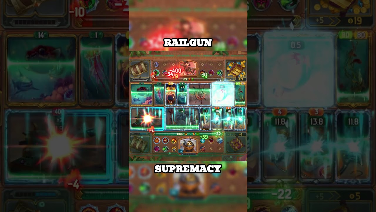 Deadly Railgun Supremacy! | The Bazaar #bazaar #thebazaar