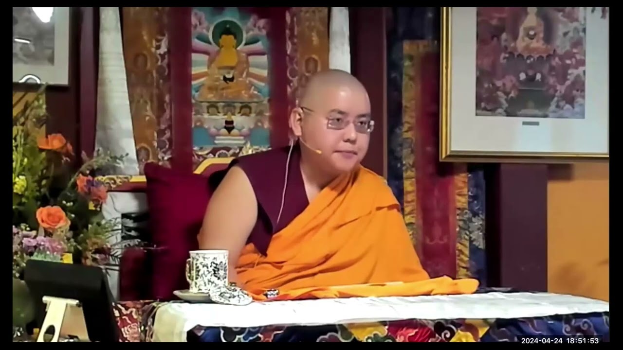 Eight Verses of Thought Transformation with His Eminence Ling Rinpoche 4/24/2024 (2 of 2)
