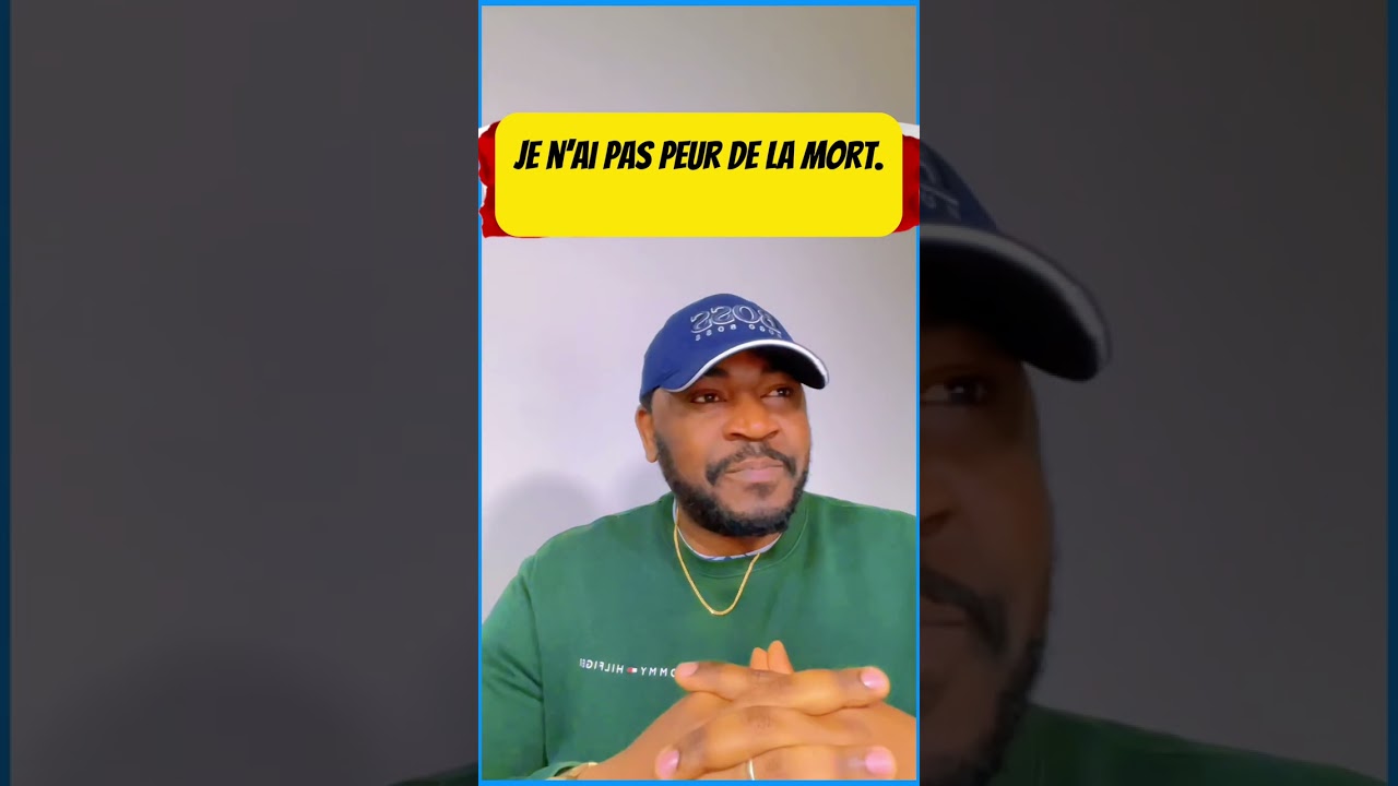 Je n'ai pas peur de la mort ( Max senior Ivoire )