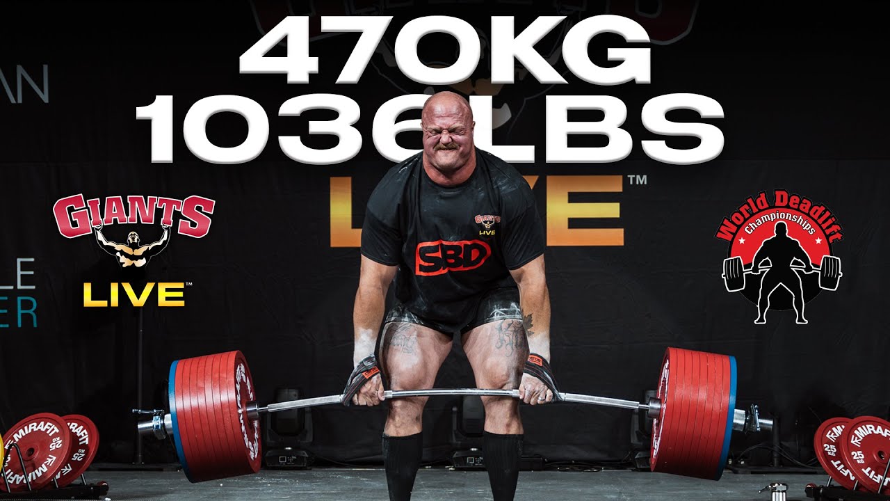 470kg/1036lb DEADLIFT ATTEMPTS | Las Vegas 2024