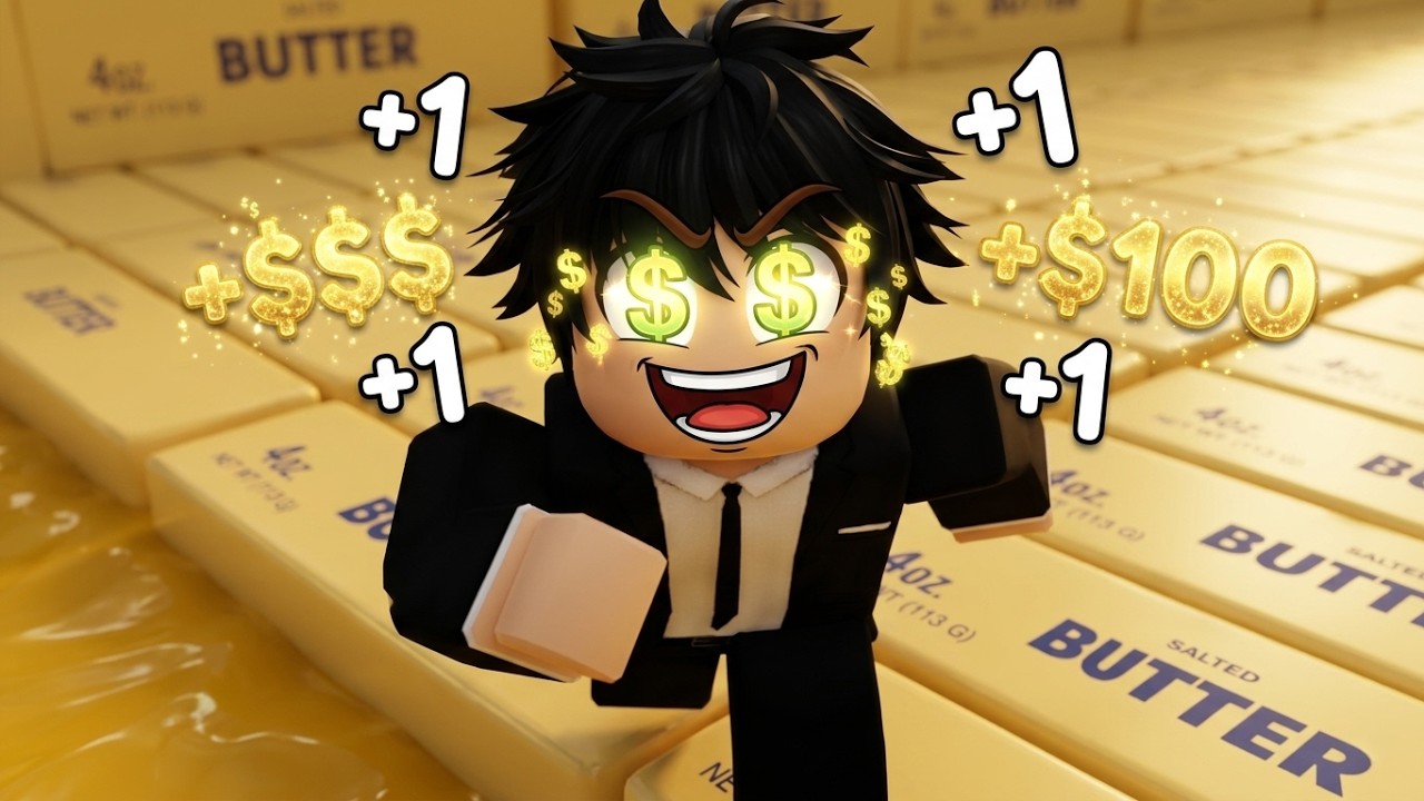 Эта игра в Roblox подарит вам ощущение расслабления! Speed ​​Butter Escape!!