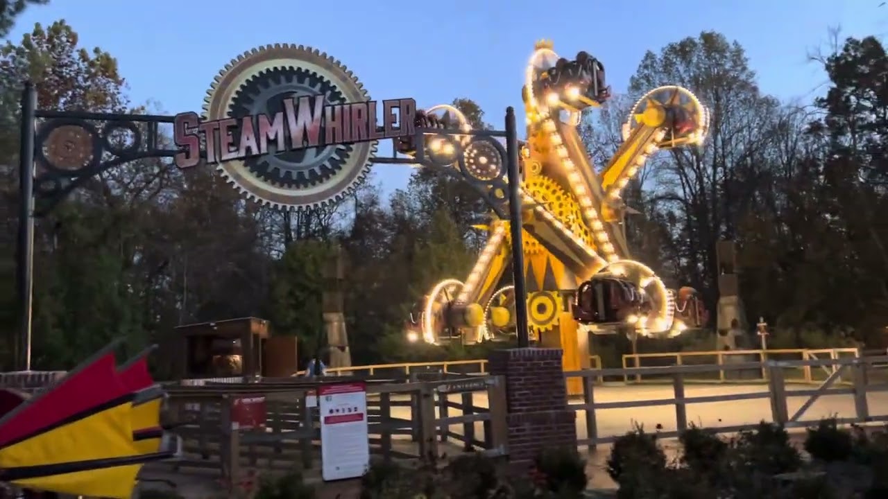 Six Flags America ~ SteamTown Walkthrough, Closing Weekend