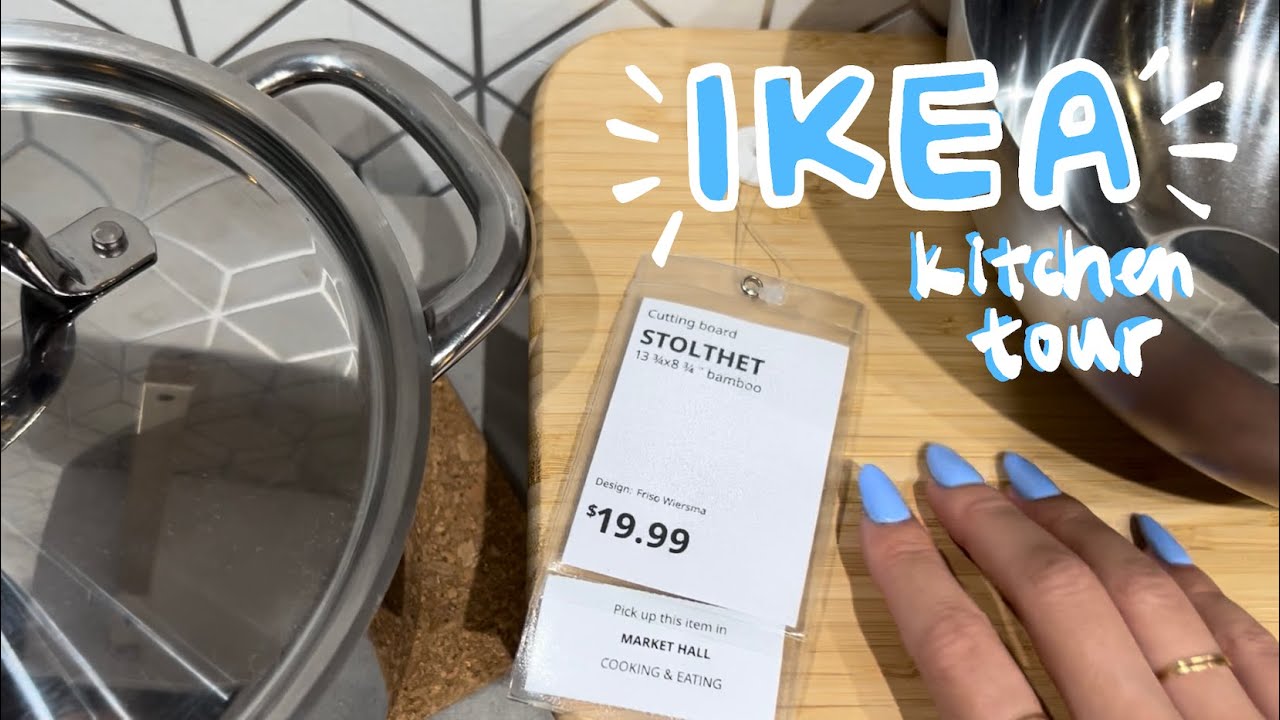asmr at IKEA: kitchen showroom tour