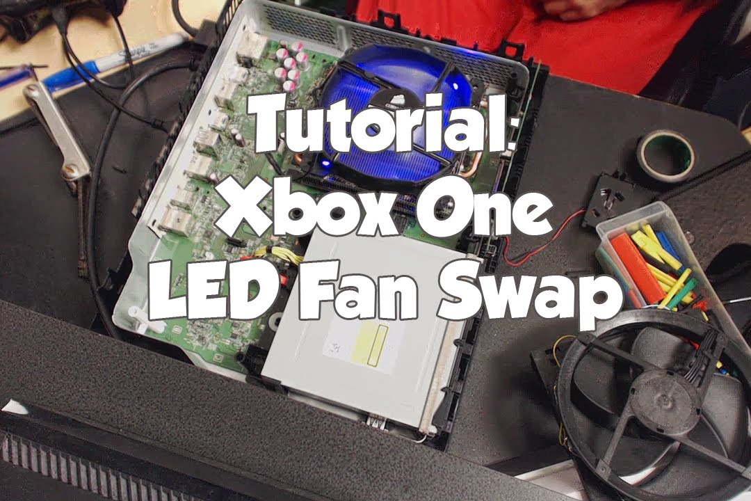 Tutorial: Xbox One Mod | Swap Stock Fan With LED Fan