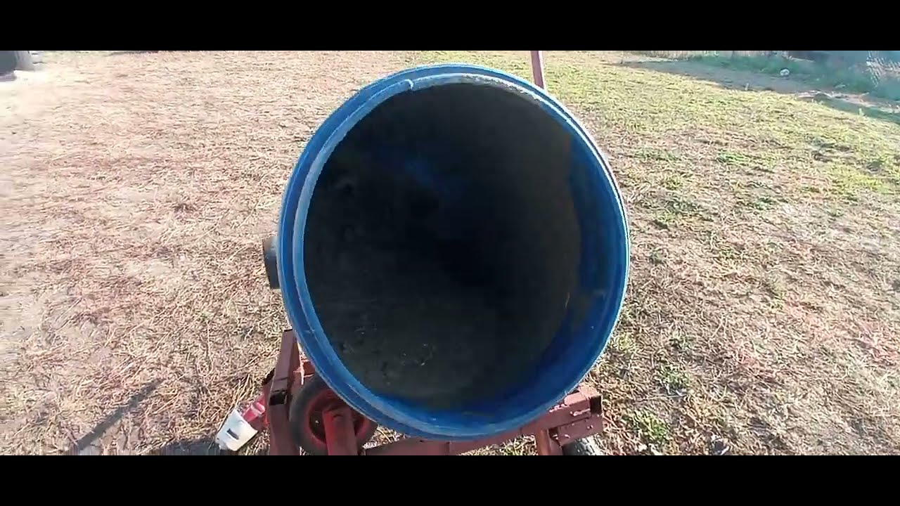 Homemade Cement / Concrete Mixer D.Y.I