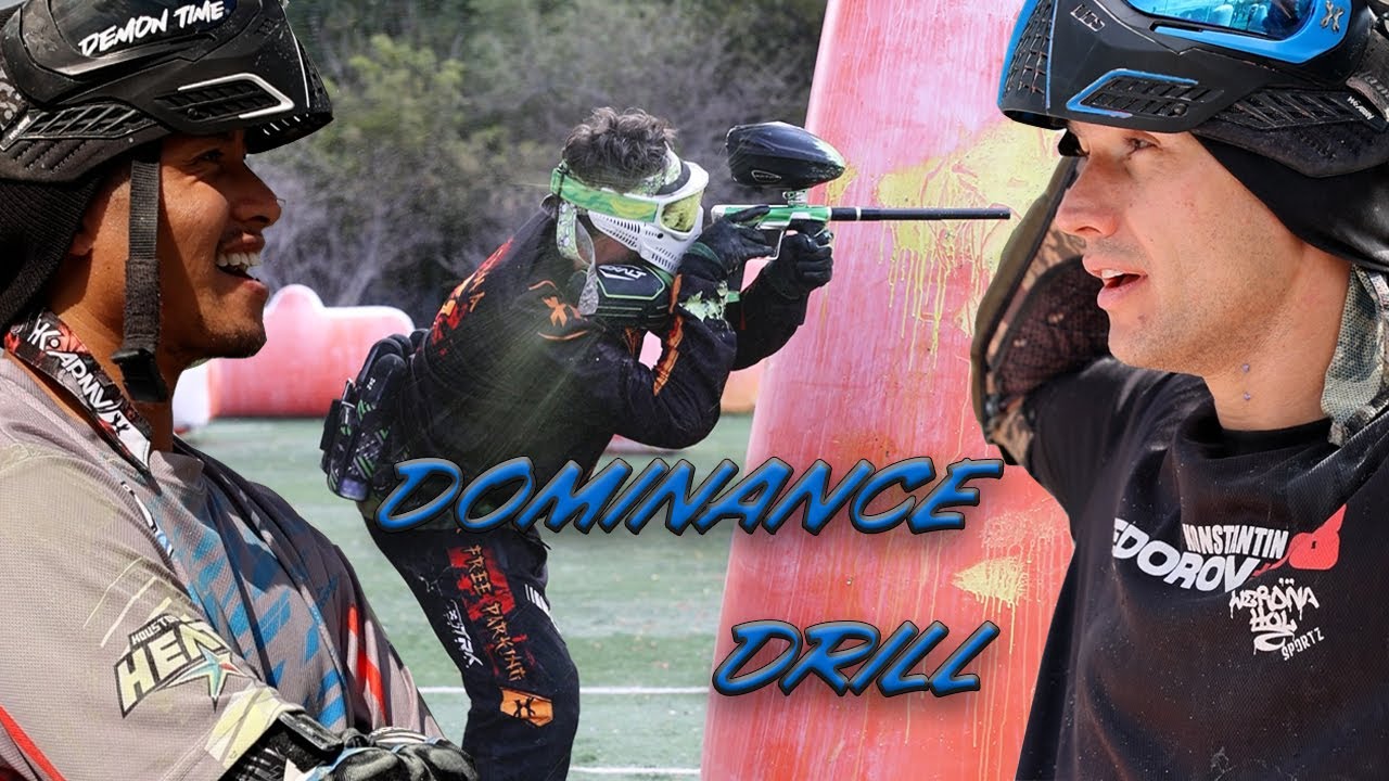 Konstantin Fedorov dominance paintball drill W/ Life advice from Ronnie Dizon