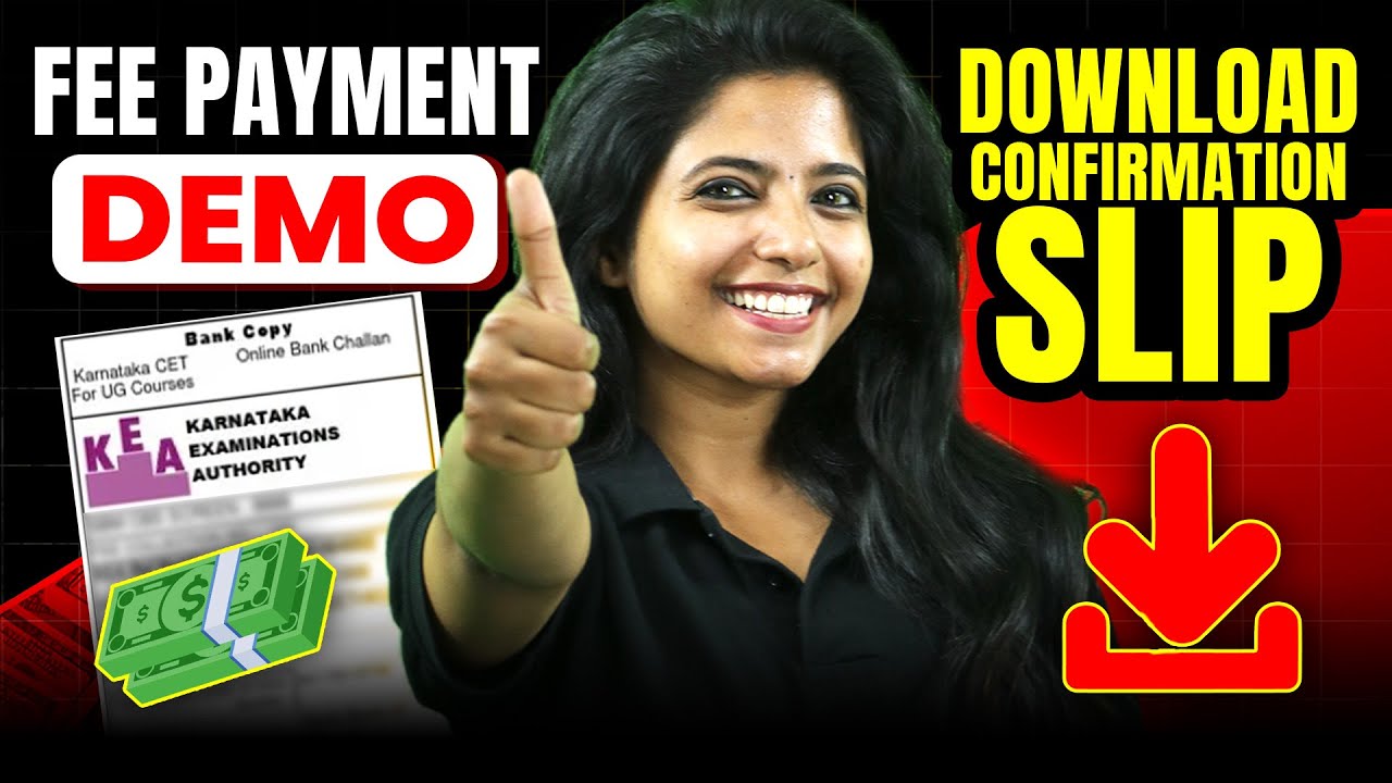 KCET 2025 💰 Fee Payment & Confirmation Slip Download | Full Step-by-Step Demo