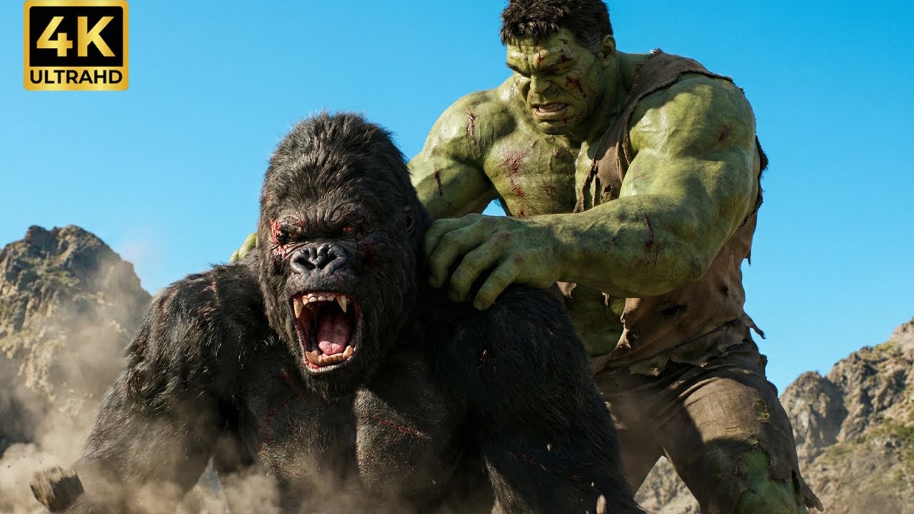 King Kong vs Dark: A Cataclysmic Fight for Earth’s Survival - Full Movie