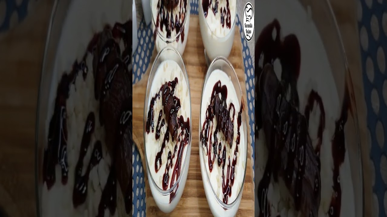 delicious dessert #asmr #وصفة #recipe #recept #toetje #dessert #تحلية #تحلية_باردة #تحلية_ساهلة