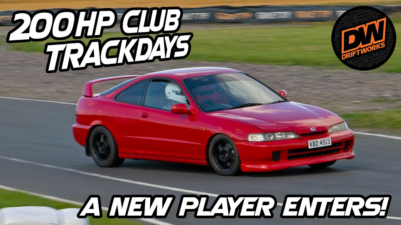 A new player enters 200hp club trackdays in a Honda DC2 Integra Type R