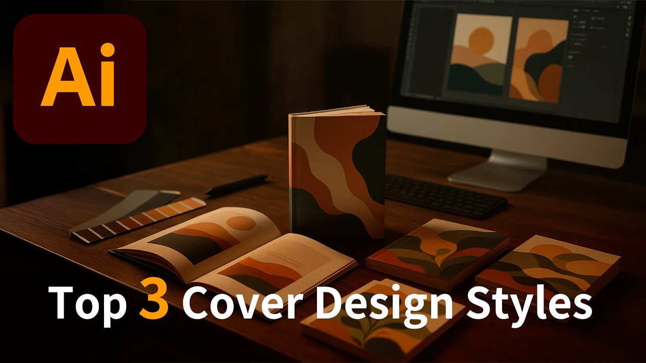 Designing All Types of Book & Magazine Covers - Adobe Illustrator