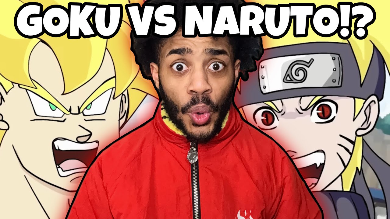Goku vs Naruto Rap Battle Parts 1-3 REACTION