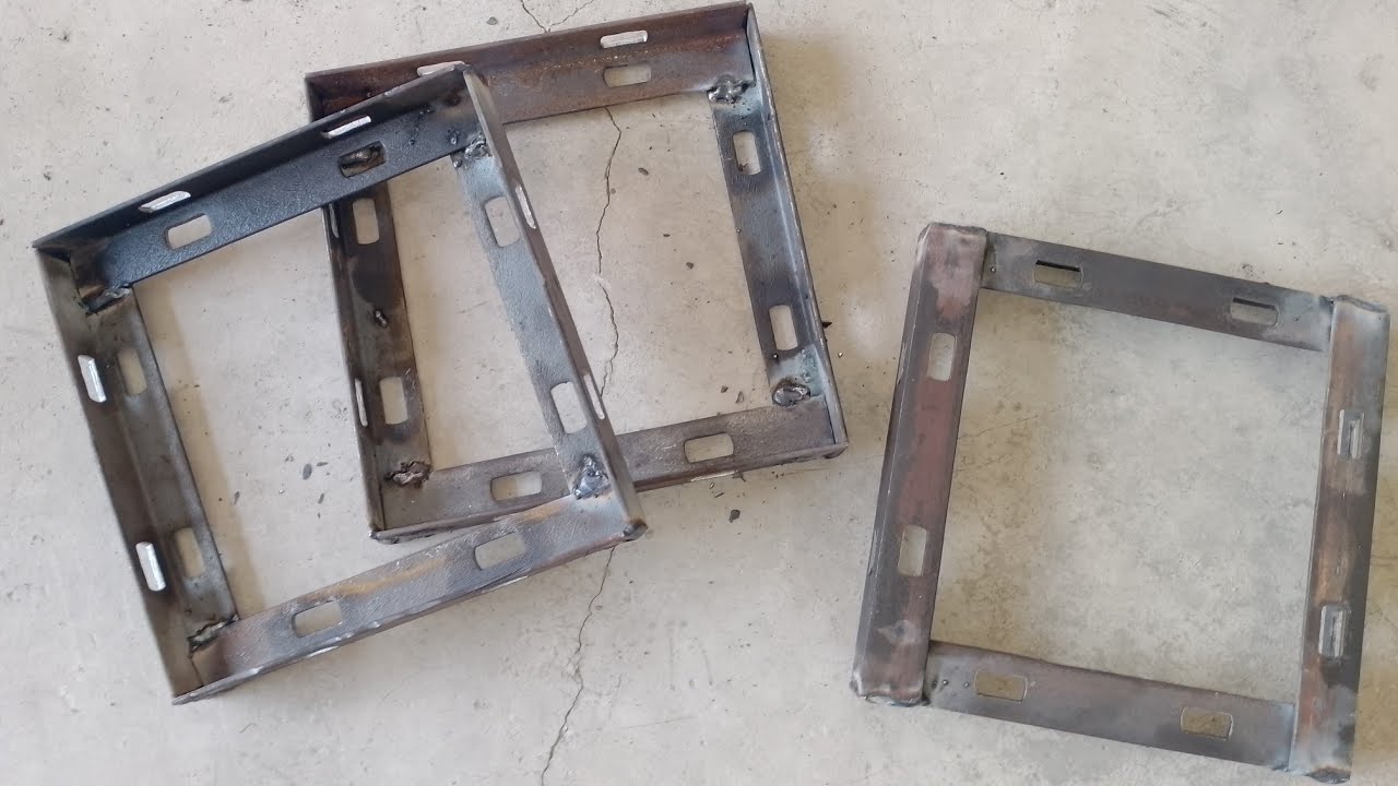 decoration truss angle fram making process