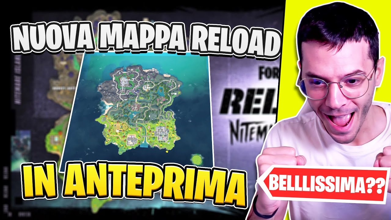 GIOCO LA NUOVA MAPPA RELOAD IN ANTEPRIMA! su Fortnite #fortnite #fortniteita #smi_ii