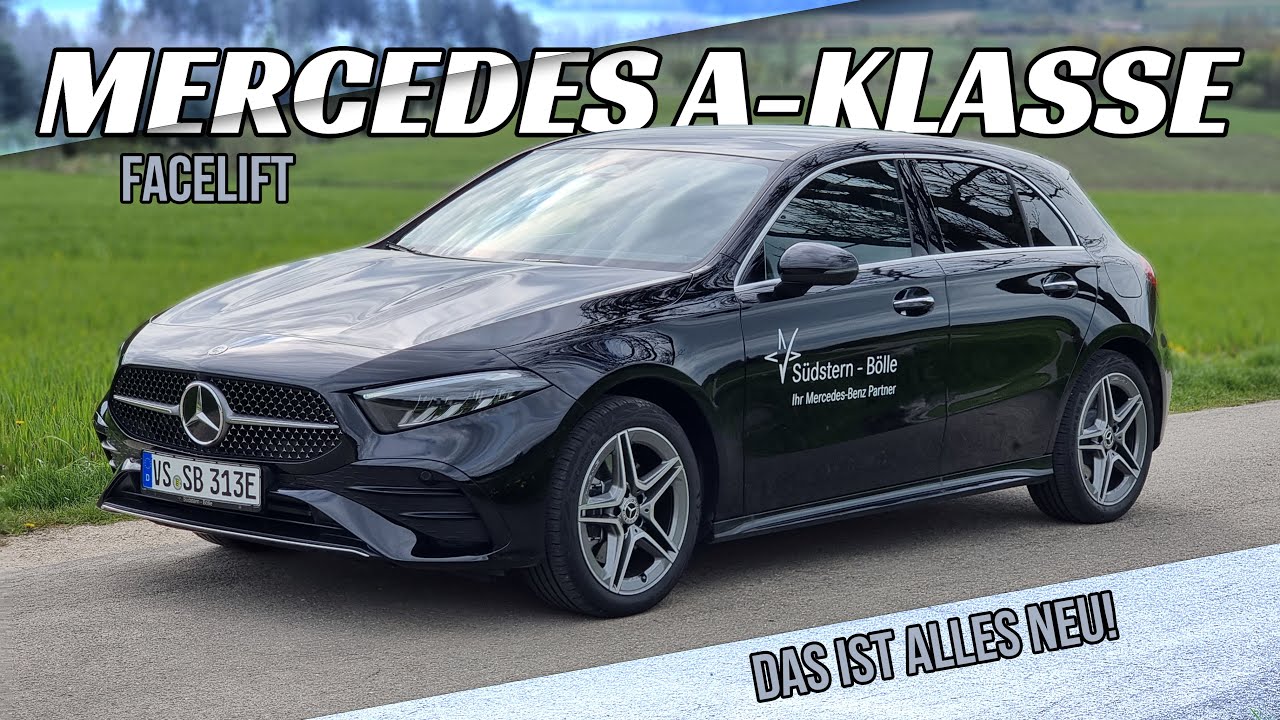 2023 Mercedes-Benz A250e: Wir fahren das neue Facelift!! - Review, Fahrbericht, Test