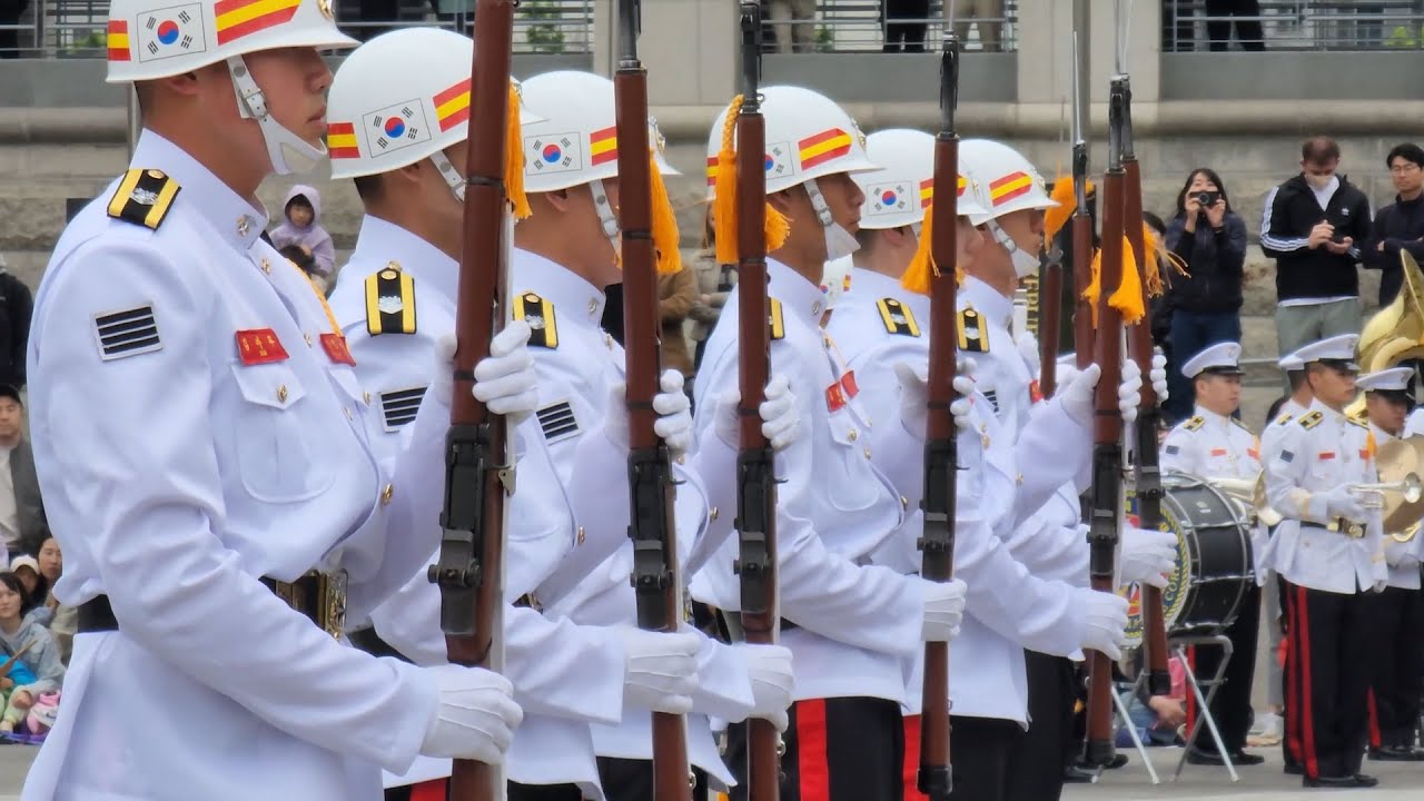 해병대의장대 어린이날 시범공연/전쟁기념관 2025.5.5 Marine Corps Honor Guard Children's Day Demonstration Performance