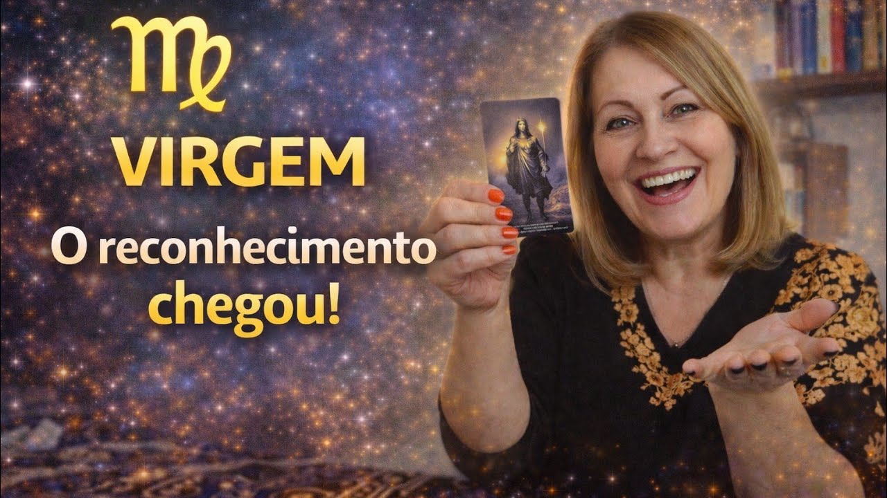 VIRGEM ♍️ RECONHECIMENTO!  CHEGOU A TUA HORA DE VOAR COMO ÁGUIA! 