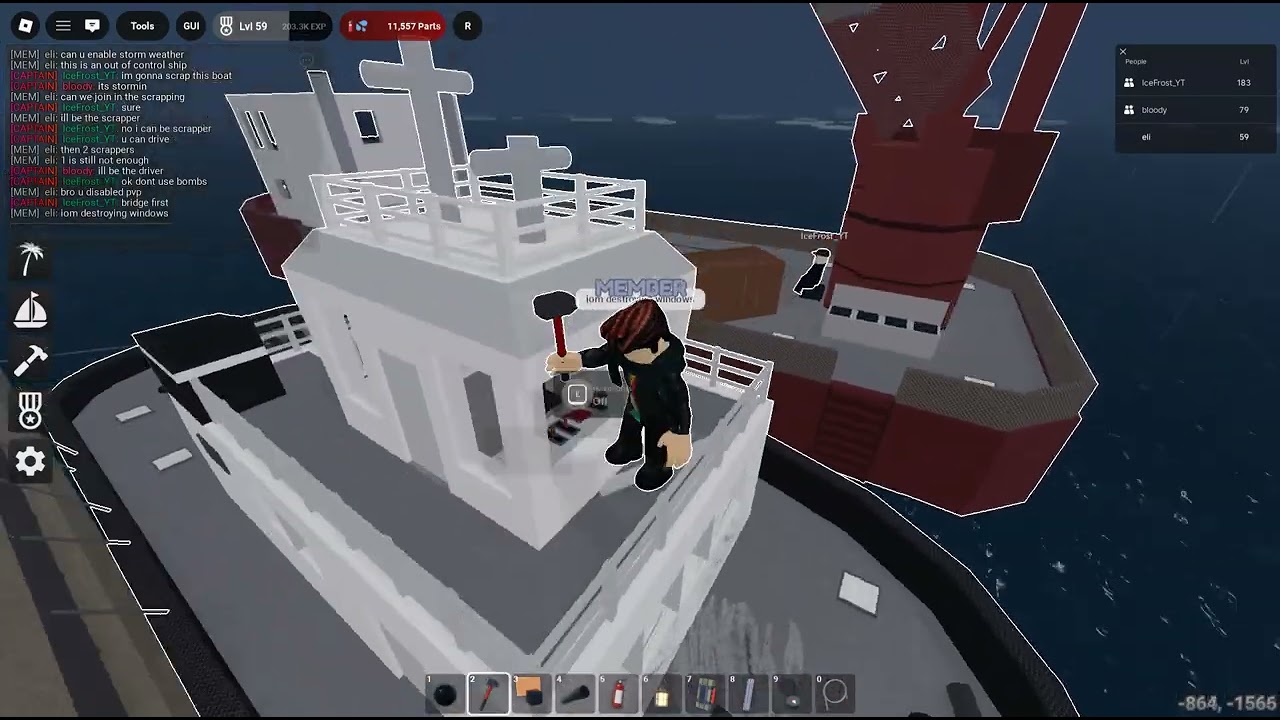 Sail and sink simulator: Tugboat scrapping (Ft. @icefrostplays-p )
