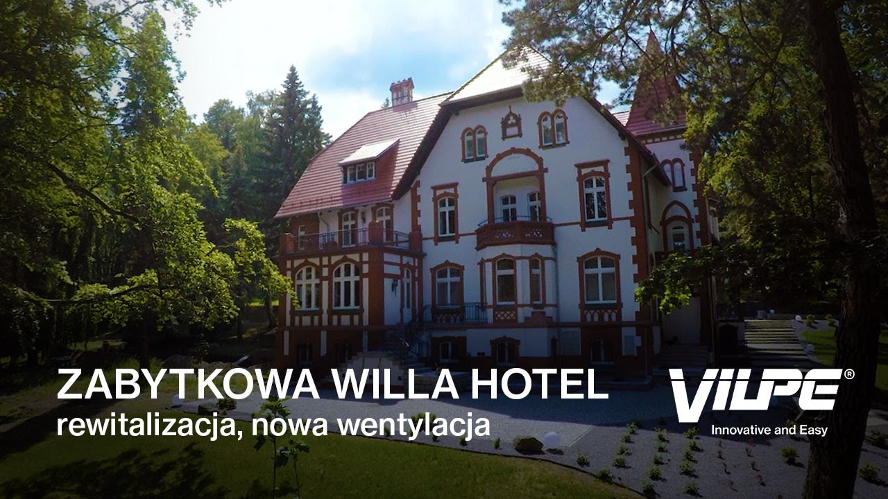 Nowoczesna wentylacja w stuletniej willi: VILPE ECo Ideal w hotelu