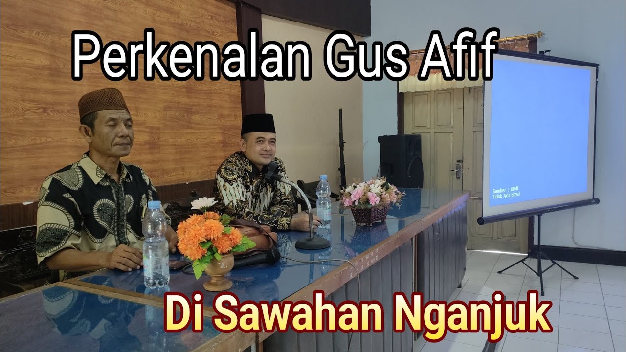 Perkenalan DR. HM. AFIF ZAMRONI, LC, M.E. (Gus Afif)