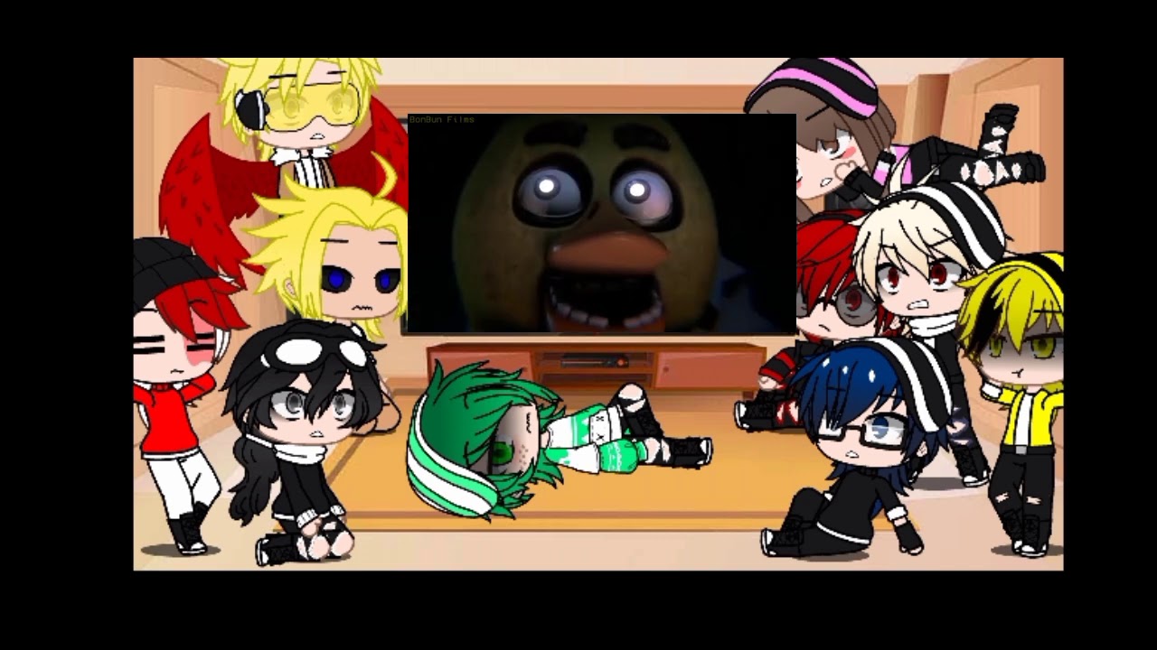 Bnha react to Stay Calm and Afton Family memes// Izuku Afton AU
