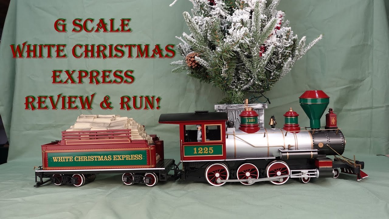 G Scale Bachmann White Christmas Express Review & Run!