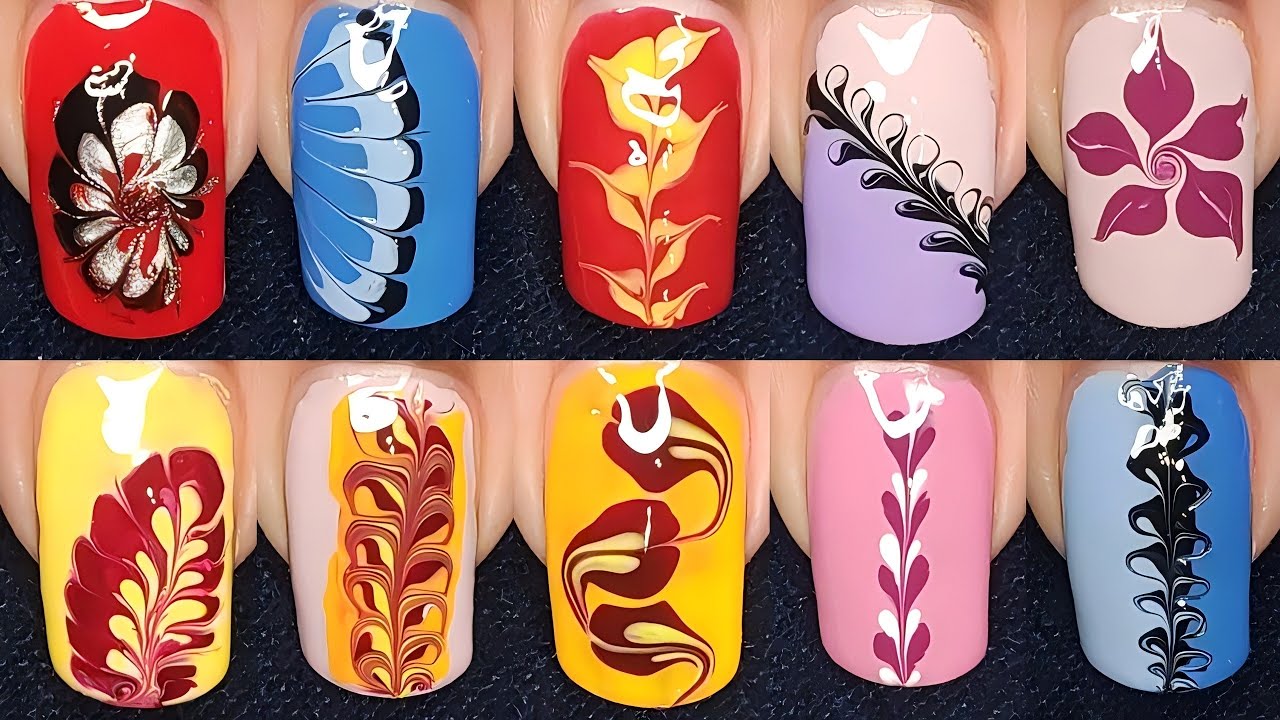 Wonderful nail art using only needle 2023 || No Tool Nail Art for beginners || Nail Delights 💅