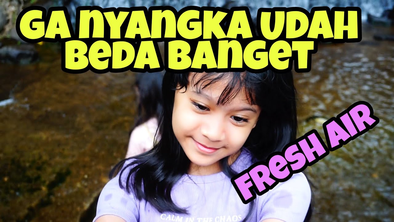 lama gak ketempat ini, eh malah rendem handphone | lifia and family looking for fresh air